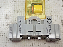 Idec RY2S-U AC 120V Relay with Base SY2S-05C 7A 300V