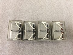 Lot of 4 Omron LY4 24VAC Relay 10A 110VAC 14-PIN