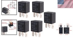 Waterproof SPST 4-Pin Relay Switch Set – Heavy Duty Electrical Components