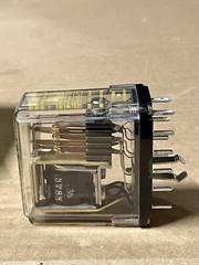 (2) Struthers Dunn Relays 219BBXP w/24-28VDC & 120VAC Coils, New & Ships FREE