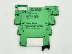 Phoenix Contact PLC-BSC-120UC/21 Relay Base 2966032 w/ 2961118 6A 250V Relay