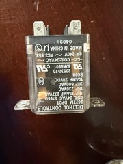 Deltrol Controls 267TM DPDT Relay 24VAC Coil S155D 23537-70 67K6501 HVAC
