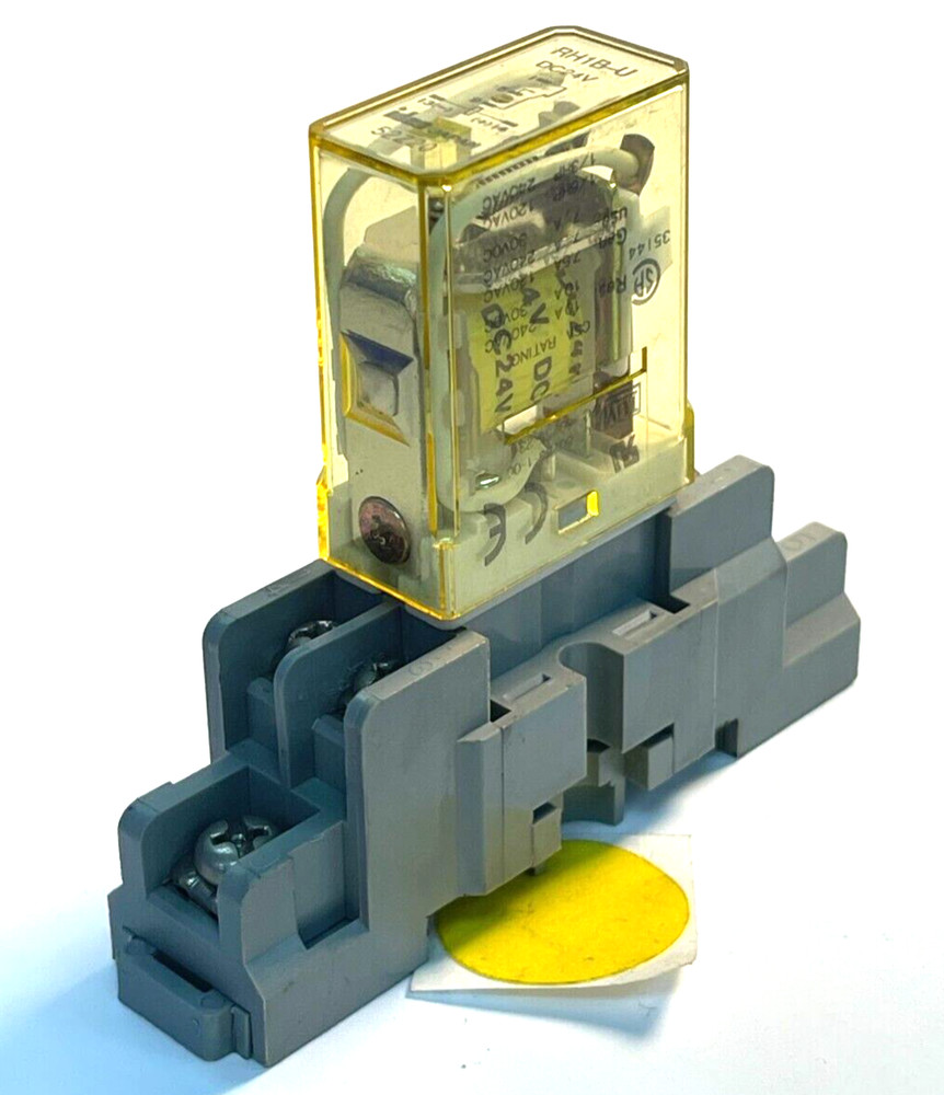 IDEC 52Z20 DC24V CONTACT RELAY RHIB-U 11-PIN AC120V