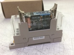 NEW OMRON 445322021 STI RELAY W/LED SOCKET 4 POLE 24VDC P7SA-10F-ND 6A/20A