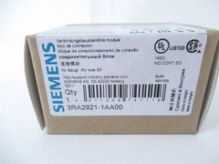 246292 New In Box; Siemens 3RA2921-1AA00 Link module for screw terminal