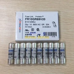 10 PCS/Box Brand New MERSEN FR10GR69V20 Fuse Link Protistor 20A 690VAC 10*38mm