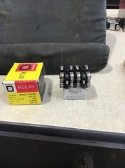 OHMITE DOX-130T OPEN FRAME 4PDT, 10AMP, RELAY, 230 VAC NEW