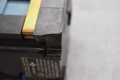 Gould ITE Control Relay With Contact Block 125VDC Coil Chipped