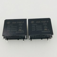 HongFa HF102F-P-12VDC JQX-102F-P Power Relay 20A 250VAC 4 Pins