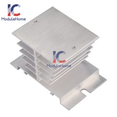 1-10Pcs SSR-25DA SSR-60DA 250V Solid State Relay Alloy Heat Sink 25/40/60/100A