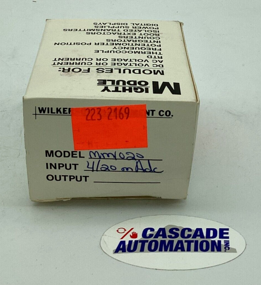WILKERSON INSTR CO MIGHTY MODULE MM1020 ALARM RELAY
