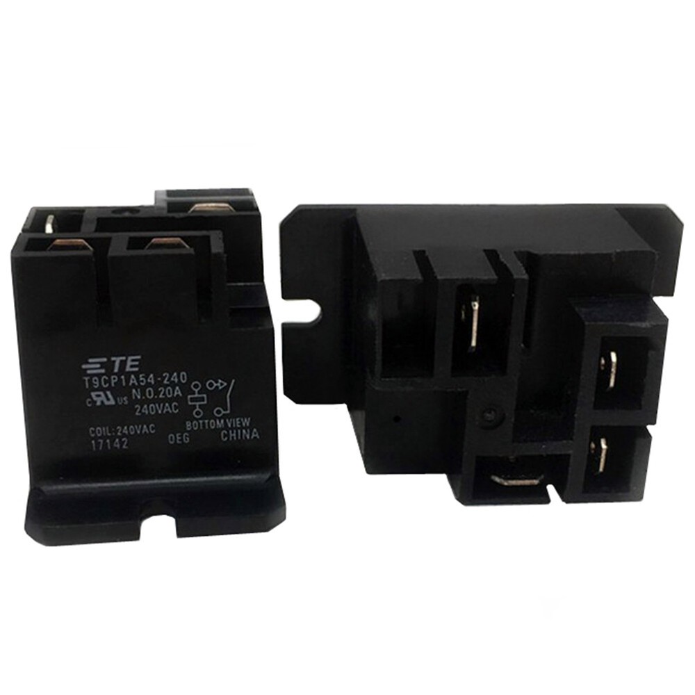 2Pcs Tyco T9CP1A54-240 240VAC Power Relay 4Pins 20A