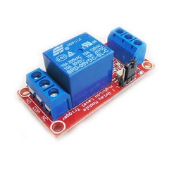2Pcs 5V One Channel Relay Module with Opto Isolation, High/Low Level Trigger