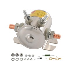 300A 12V DC Continuous Duty Solenoid Relay w/ Resistor & Diode for Golf Carts, M