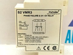 Minilec S2 VMR3 Phase Failure & UV/OV Relay 380-440VAC – “TESTED OK”