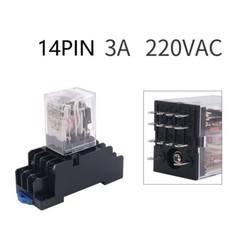 Intermediate Relay For CHINT JZX-22F/4Z DC AC 3A 14pin 12V 24V 36V 110V 220V