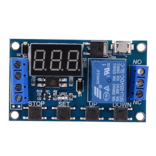 Timer Relay Module DC 6V~30V Trigger Delay On/Off Cycle Timer Re…