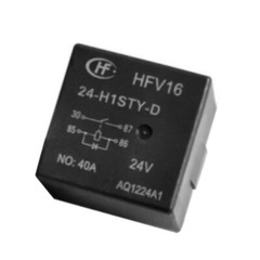 1PC Hongfa HFV16-24-H1STY-D HFV16 24-H1STY-D 24VDC 40A Automotive Relay 4Pins