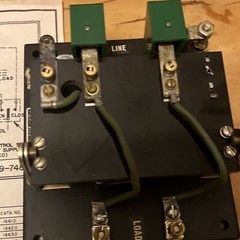 Automatic Switch ASCO 16620 Switchboard Relay 115V Coil, 2-Poles, 25A