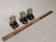 ACI 9737A1201 General Purpose Relay Coil with 115904 11-Pin Relay Socket