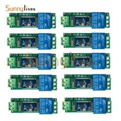1-10PCS 5V DC 1 Channel Bluetooth Relay Module APP Control Switch IoT Smart Home