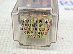 Potter Brumfield KRP14DG24 Relay 24V DC 11 Pin
