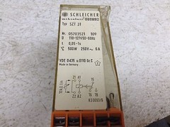 Schleicher SZT 31 110-127 VAC 0.05-1 Second Timer Relay Time SZT31 (TB)