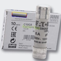 10PCS C10G8 Cartridge Fuse 8A 500V 10*38mm
