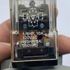 POTTER & BRUMFIELD KRPA-14AG-120 RELAY, DAYTON 6X156E 10A 300VAC RELAY SOCKET ⭐