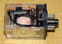 MK2P-S RELAY – 110V AC Coil – 8-pin octal relays – 10 Amp DPDT contacts