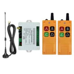 New Smart Multiple DC Channel Wireless Relay RF Remote Control Switches Receiver