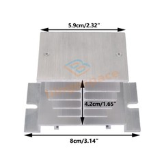 SSR-25DA SSR-40DA SSR-60DA 250V Solid State Relay Alloy Heat Sink 25/40/60/100A