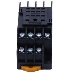 4X(2PCS PYF14A DIN Rail Relay Socket Base 14 Pin for MY4NJ HH54P MY4 F5W4)5896
