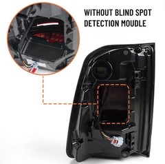 Tail Light Assembly Compatible with Dodge Ram 1500 2019-2023 Blind Spot Modu….