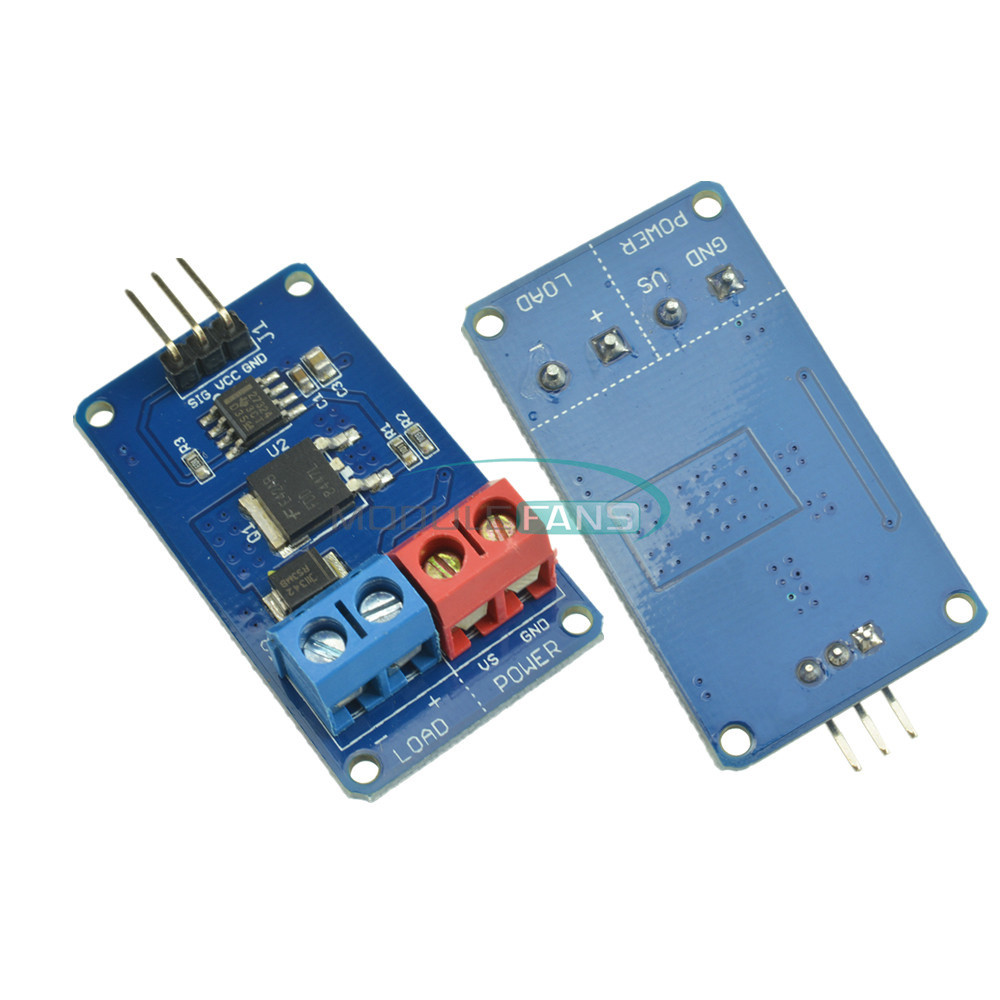 3.3V/5V High-Current MOSFET Switch Module DC Fan Motor LED Strip Driver Step
