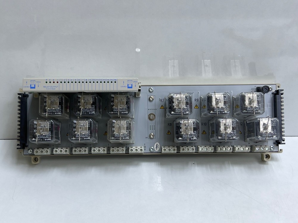 TYCO EMERSON 5A26458G04 REV:08 RELAY ASSEMBLY 1C31222G01 / 1776401-1