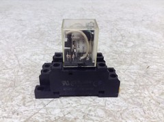 Omron LY2N 24 VDC Coil Relay w/ Base