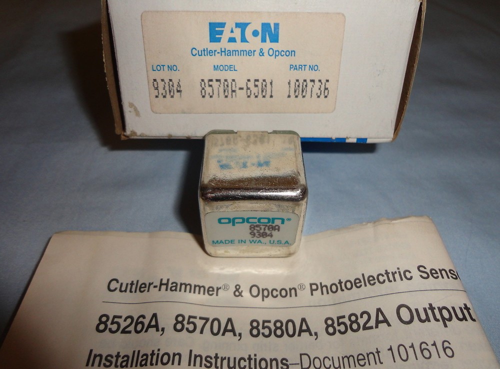 Cutler Hammer 8570A-6501 Isolated Triac 100736 Opcon 8570A6501 Relay NEW