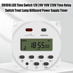 Digital LCD Power Programmable Timer Time Relay Switch Controller Power Timer