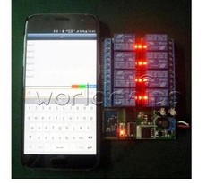 12V 8CH Bluetooth Relay Android Mobile Remote control Switch for Motor LED Light