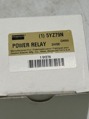 Dayton Power Relay 5YZ79N 24VDC 40A 480V Industrial Coil Relay OEM New In Box