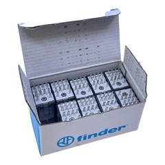 Finder 55.34.9.024.0040 Relay 24V DC 250V 7A Pack of 9