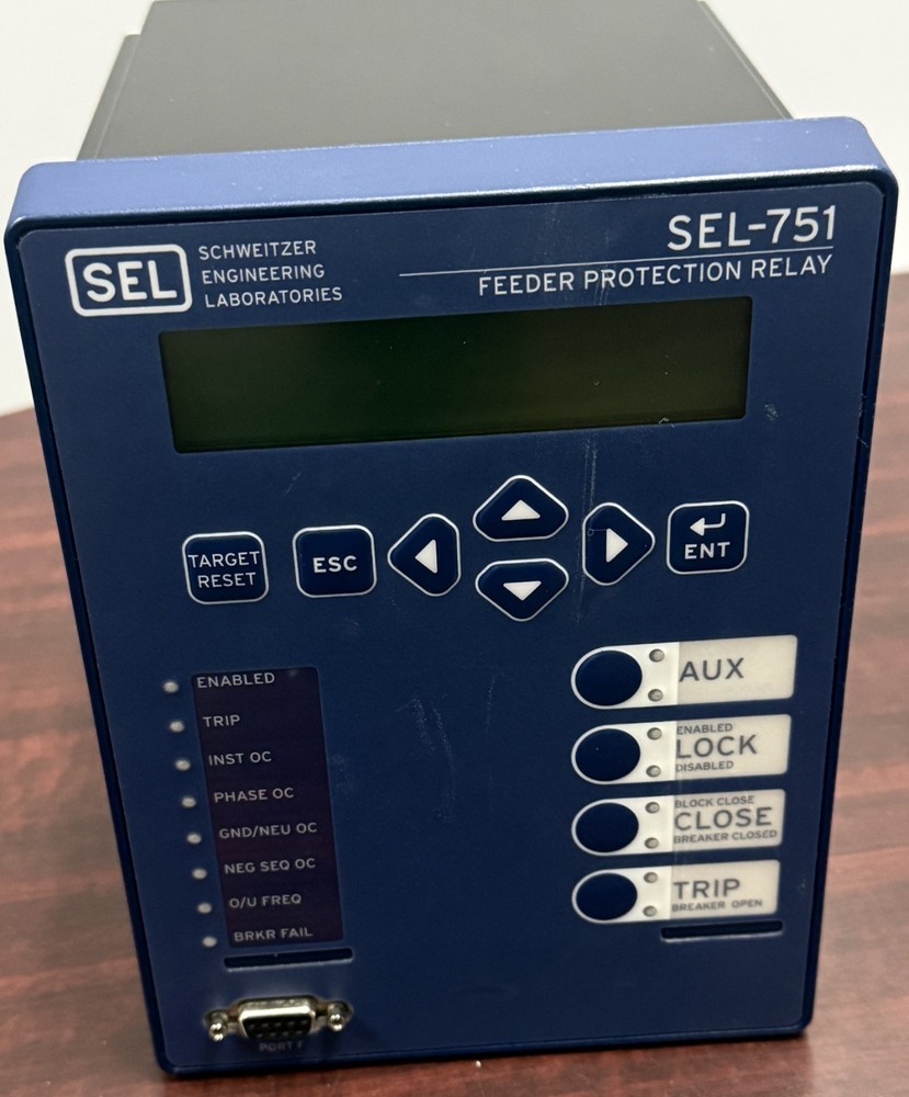 SEL-751 Feeder protection relay, Part # 751201A1A1A70851680