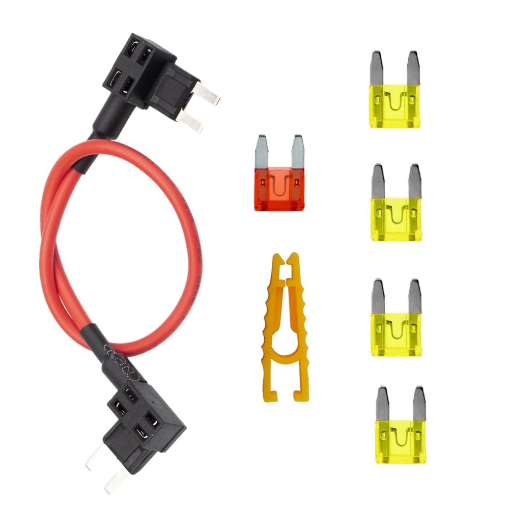 TIPM Bypass Cable, Fuse Holder Adapter,Repair Fuel Pump Relay Red
