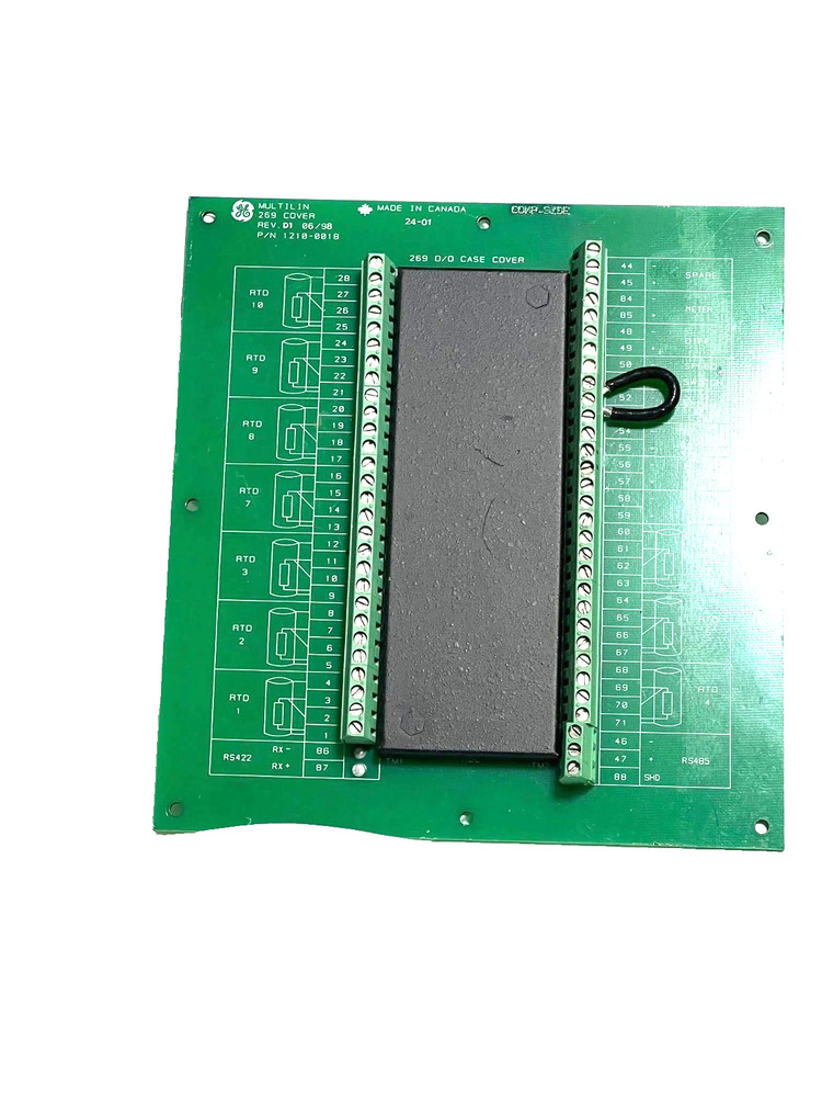 GE General Electric Power PCB Multilin Board 269 cover 1210-0018.
