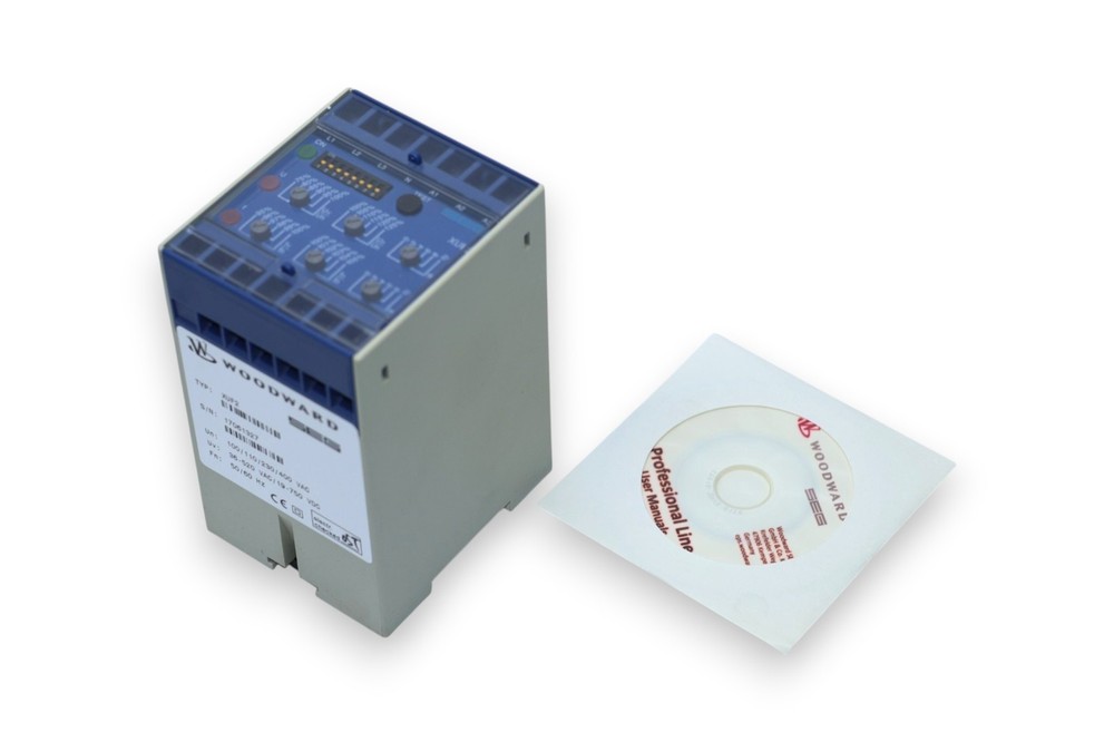 SEG WOODWARD XUF2 VOLTAGE AND FREQUENCY RELAY
