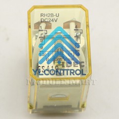 NEW RH2B-U DC24V RH2B-UDC24 Intermediate Relay 8Pins 8A 24VDC 10PCS