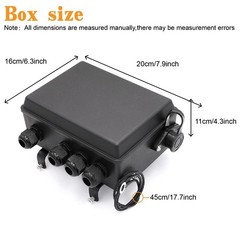 Winch Solenoid Relay Control contactor Box for 8000-17000lbs Electric ATV UTV…