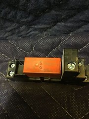 TE Schrack RT78724 Power Relay Socket Accessory Black 12 AMP 250 Volt AC – Used