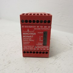 Allen Bradley MSR6R/T GuardMaster Universal Safety Relay Minotaur Single Channel